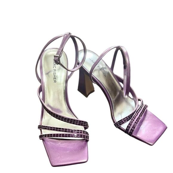 Marc Fisher Zalay Sandal Purple Size 8 - Picture 3 of 10